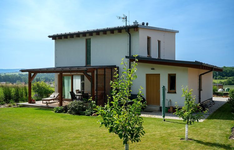 Nízkoenergetický dům na&nbsp;klíč od&nbsp;firmy ALFAHAUS, Jesenice u&nbsp;Prahy