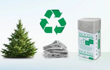 Tepelná izolace z celulózových vláken ISOCELL – nejlepší přírodní izolační materiál