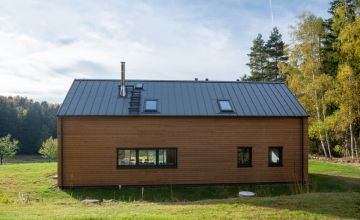 Reference - rekreační dřevostavba na klíč, realizace spol. ALFAHAUS