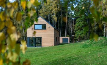 Reference - rekreační dřevostavba na klíč, realizace spol. ALFAHAUS