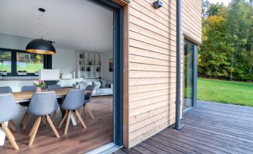 Reference - rekreační dřevostavba na klíč, realizace spol. ALFAHAUS