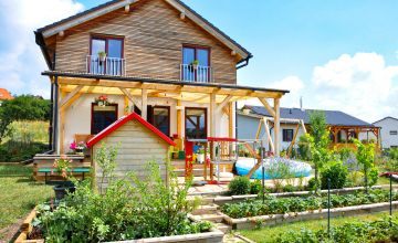 Alfahaus - rodinný dům na Berounsku, systém ALFA DIFU