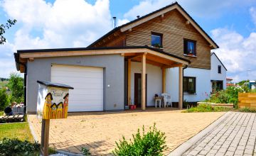 Alfahaus - rodinný dům na Berounsku, systém ALFA DIFU