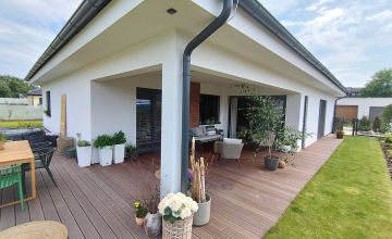 Reference: kompaktní rodinný dům v systému ALFADIFU, stavba na klíč, realizace ALFAHAUS