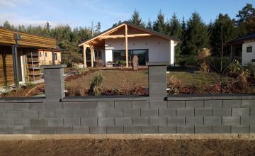 ALFAHAUS - nízkoenergetický rodinný dům v Jižních Čechách, difúzně otevřená stavba