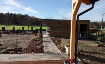 ALFAHAUS - nízkoenergetický rodinný dům v Jižních Čechách, difúzně otevřená stavba