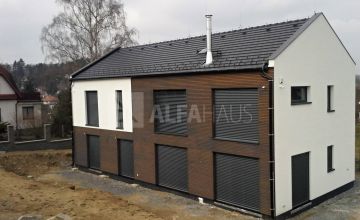 Kliknutím zvětšíte Designový rodinný dům, zakázková výroba ALFAHAUS
