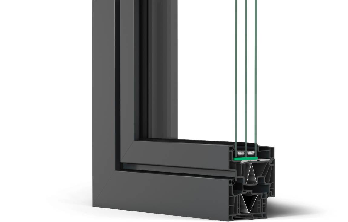 Kompozitní okna Progress Art F - pasivní standard nové generace