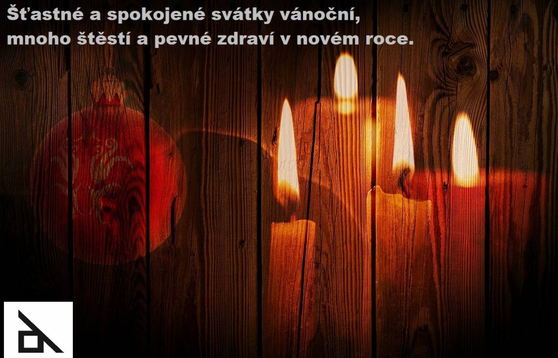 Přejeme krásné Vánoce a šťastný Nový rok 2018!