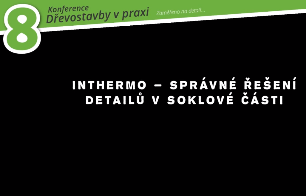 Správné řešení detailů soklové části
