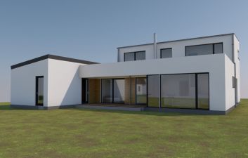 Reference: nízkoenergetický dům (systém ALFADIFU)