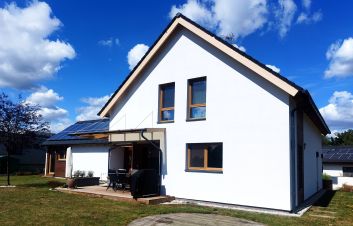 Reference: Realizace nízkoenergetického rodinného domu v Jižních Čechách