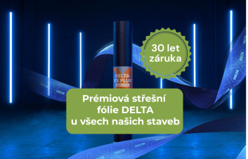 Va&scaron;e střecha v bezpeč&iacute; na 30 let: Alfahaus nově s pr&eacute;miovou stře&scaron;n&iacute; foli&iacute; DELTA
