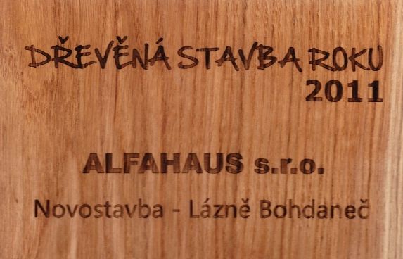 V&iacute;těz soutěže Dřevostavba roku 2011