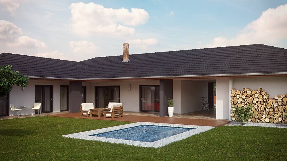 Dřevostavba na klíč KLASIK 222, 5kk, 222m2